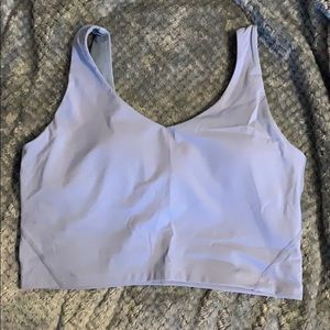 Longline sports bra